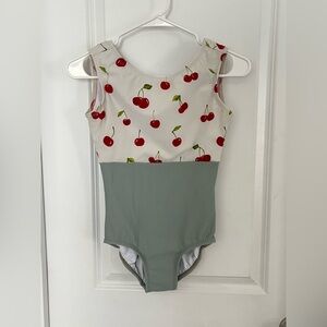 LuckyLeo cherry ballet leotard